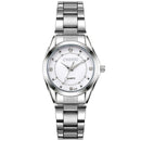 CHENXI 021B Rhinestone Fashionable Women Watches Stainless Steel Strap Quartz Watches