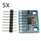 5Pcs GY-291 ADXL345 3-Axis Tilt Digital Gravity Acceleration Sensor Module For