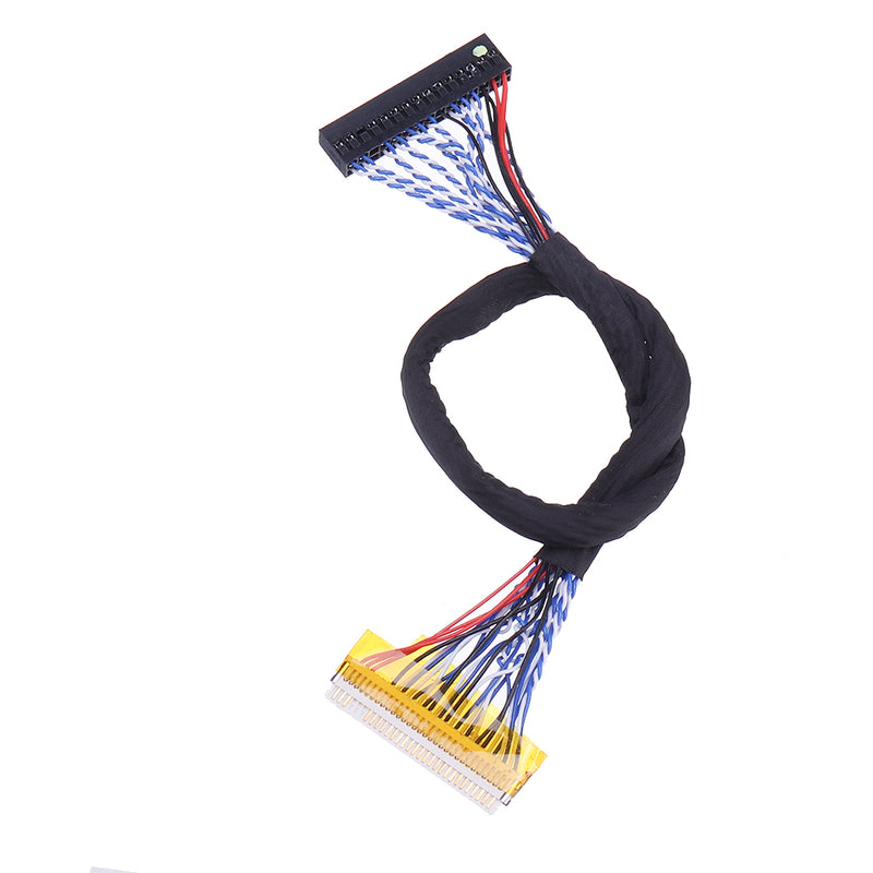 FIX S8 30P 2CH 8-bit Screen Line LVDS Cable For 17 19 22 26 Inch Universal LCD Driver Board