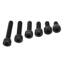 Suleve M4CH1 M4 Carbon Steel Hex Socket Cap Screws Bolts Nuts Assortment Kit 250Pcs