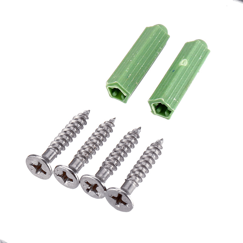 Solid Heavy Duty Zinc Alloy Adjustable Magnetic Door Stopper Hidden Floor Mount Door Catch Free Punching Door Holder w/ 3M Sticker