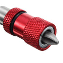 Drillpro Adjustable Screw Depth Magnetic Screwdriver Bit Holder with 5pcs PH2 Scewdriver Bits
