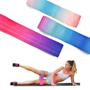 3pcs Booty Resistance Bands Set Loop Hip Booty Legs Exercise Workout Elastic W/ Bag