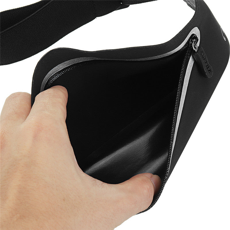 Haissky HSK-136 Outdoor Running Waterproof Reflective Stripe Waist Bag for iPhone 8 X Xiaomi