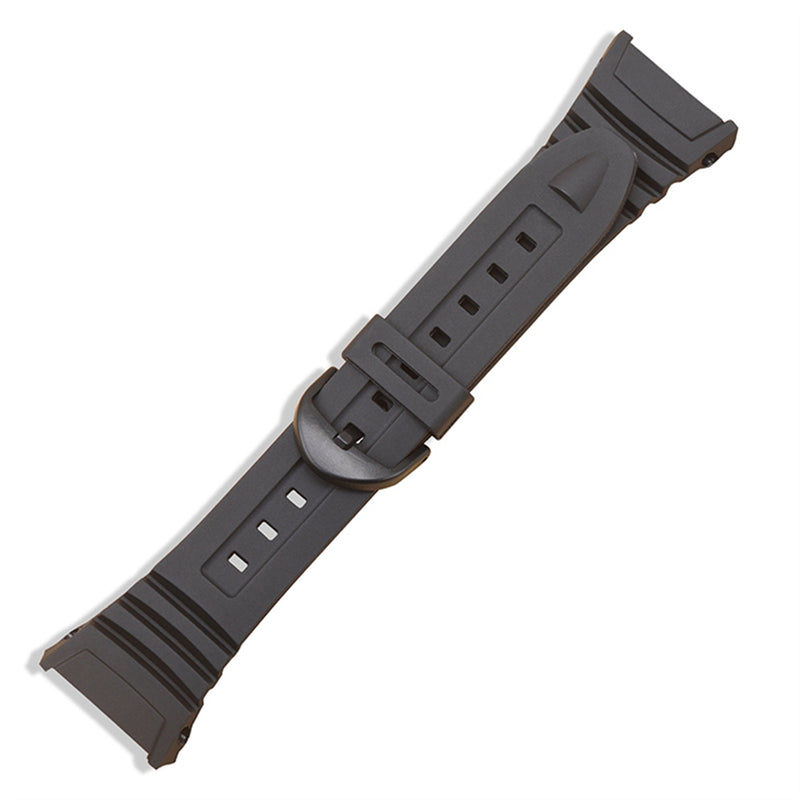 PU Black Strap Replacement Watch Band for CASIO W-96H