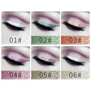 Glitter Eyeliner Liquid Makeup Eyes Liner Waterproof Gold Green Shinning Diamond Halloween
