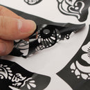 Henna Fashional Temporary Tattoo Stencils Templates Stickers Hands Feet Painting Decal