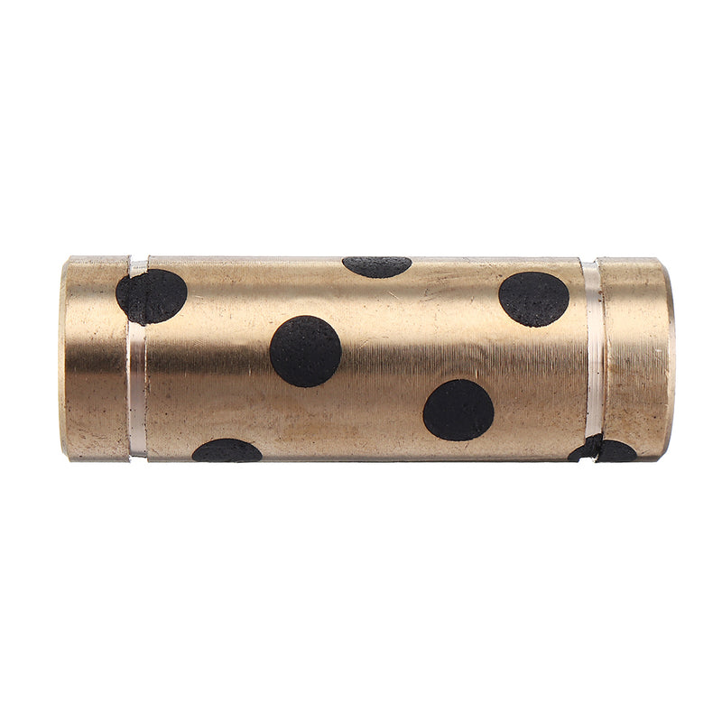 4Pcs UM2 UM3 8x12x35mm Inlaid Graphite Copper Sleeve Bearing for 3D Printer