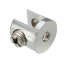 4pcs Shelves Support Brackets Clamp For Glass Wooden  Acrylic Shelves Hold 6-10 mm