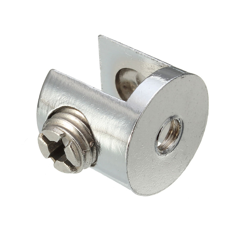 4pcs Shelves Support Brackets Clamp For Glass Wooden  Acrylic Shelves Hold 6-10 mm