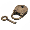 3pcs Old Vintage Antique Style Mini Padlock Lock with Keys