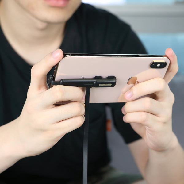 Rock 3A Type C Micro USB Mobile Suction Cup LED Indicator Fast Charging Transmission Data Cable For Huawei P30 Mate 20Pro Xiaomi Mi4 Mi8 Redmi 7A Redmi 6Pro OUKITEL Y4800 S10 S10+