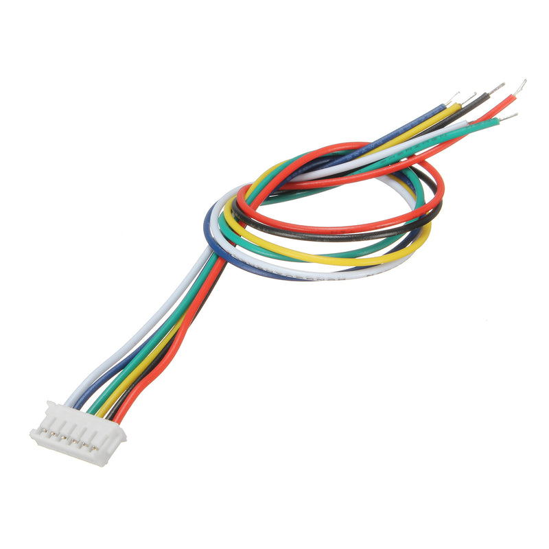 Excellway Mini Micro JST 1.5mm ZH 6-Pin Connector Plug and Wires Cables 15cm 10 Set