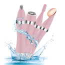 Cordless Lady Electric Shaver 4 in 1 Kit Facial Body Shaver Eyebrow Razor Ear Nose Hair Trimmer