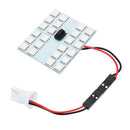 RGB 5050 SMD LED Lights Panel Car Interior T10 Festoon Dome Reading Map Lamp with Remote Control