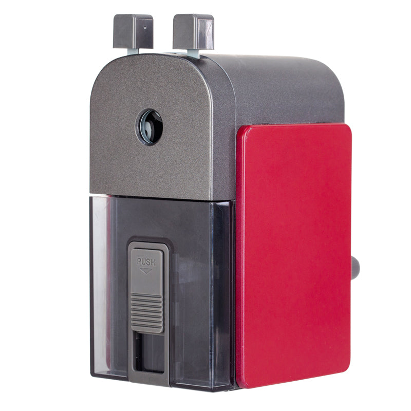 XIAOMI Ecosystem Deli 71150 2 Holes Metal Manual Pencil Sharpener Hand Crank Pencil Cutter Students Stationery Office School Supplies