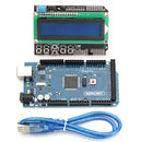 Geekcreit MEGA 2560 R3 Development Board MEGA2560 With LCD 1602 Keypad Shield For