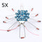 5Pcs GSM Mobile Phone Signal Flash LED Kit Radiation Power Supply DIY Kit