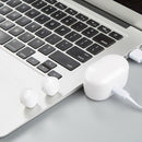 TWS bluetooth 5.0 In-ear Earphone Hifi CVC8.0 Noise Reduction Bilateral Call True Wireless Headset With Mic Portable Charging Case