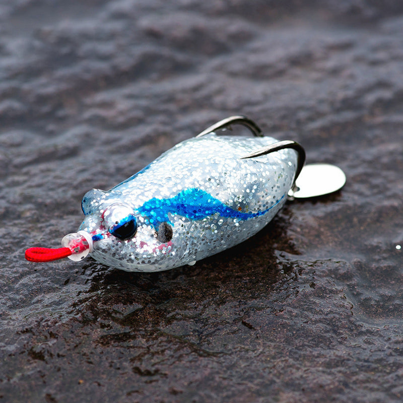 ZANLURE 5cm Trout Fishing Lure Tassels Hooks Lures Soft Bass Baits Fishing Tackle