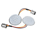 2 Inch Bullet Style 1157 Turn Signal Lights LED Panel For Harley