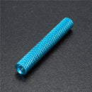 Suleve M3AS7 10Pcs M3 30mm Knurled Standoff Bolt Aluminum Alloy 6061 Anodized Spacer Multicolor