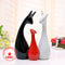 Three-browed Deer Modern Minimalist Creative Home Accessories Decoration Wedding Room Decoration Ceramic Crafts Three Family Deer