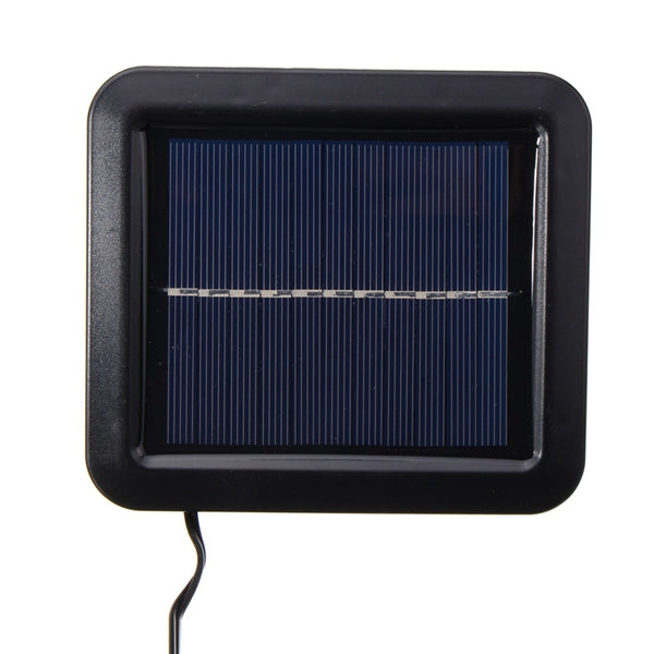Solar Power 56 White LED PIR Motion Sensor Flood Wall Light Waterproof Outdoor Garden Security Lamp
