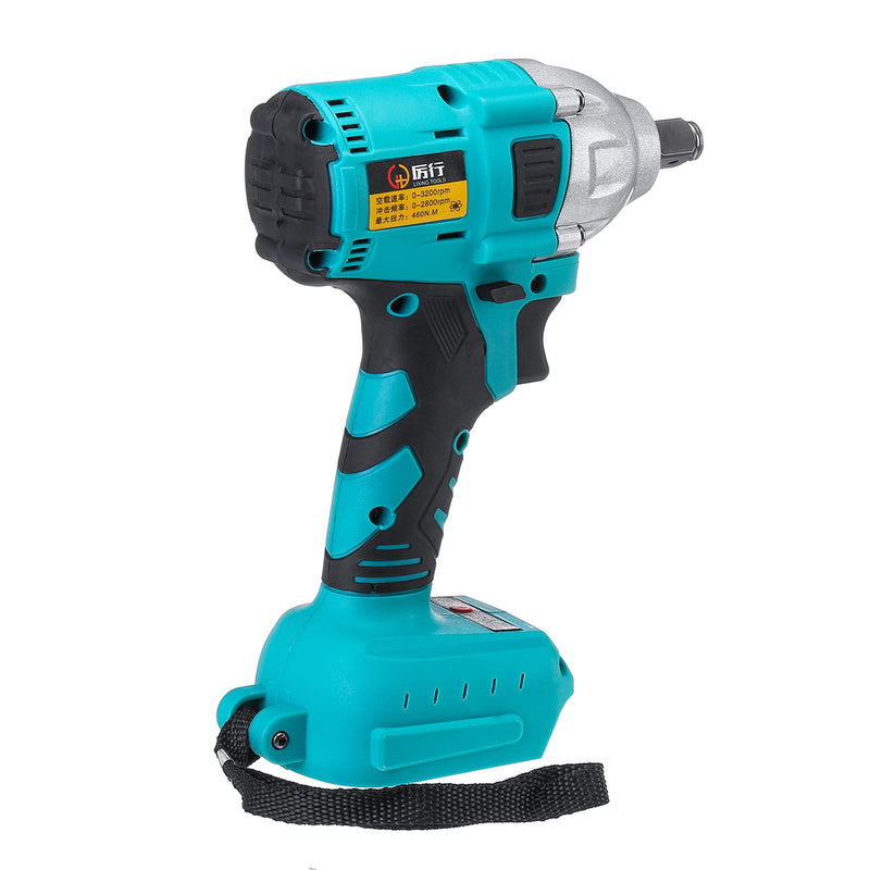 18V 350 Nm Cordless Impact Wrench Driver Brushless Motor Electric Wrench Adapted To Makita Battery With LED Light