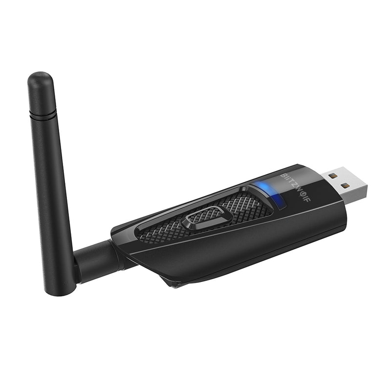 BlitzWolf BW-BR1 Pro Wireless bluetooth V5.0 USB Receiver Audio Transmitter 2 in 1 Adapter for PC/TV