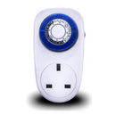 Loskii HA-26 16A Indoor 24 Hours Mechanical Plug-in Wall Socket Switch Timer Patent Setting Pins Tim