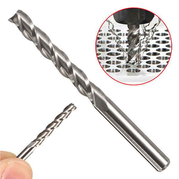 5pcs 22x3.175mm 3 Flute End Mill Cutter Milling Cutter for Acrylic