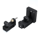 Drillpro Flip Stop with or without Micro-Adjustable Setting T-Track Stop For Miter Gauge Fence Woodworking Tool