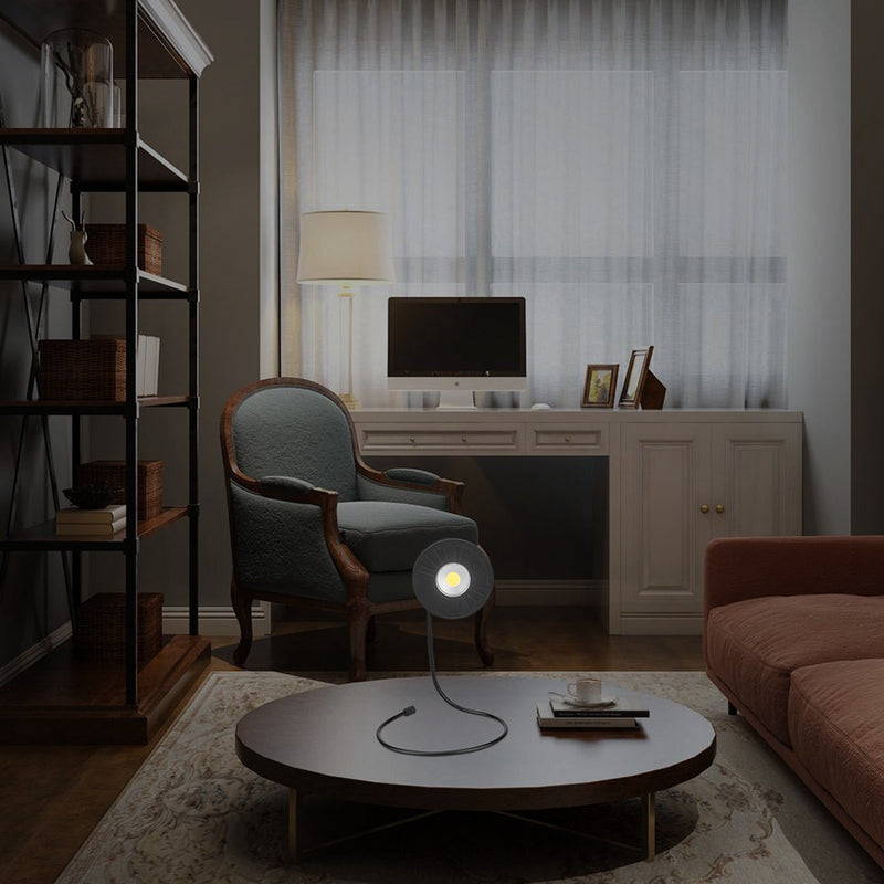 LUSTREON Flexible Telescopic COB LED Work Light Torch Flashlight Magnetic Pick Up Tool Camping Lamp