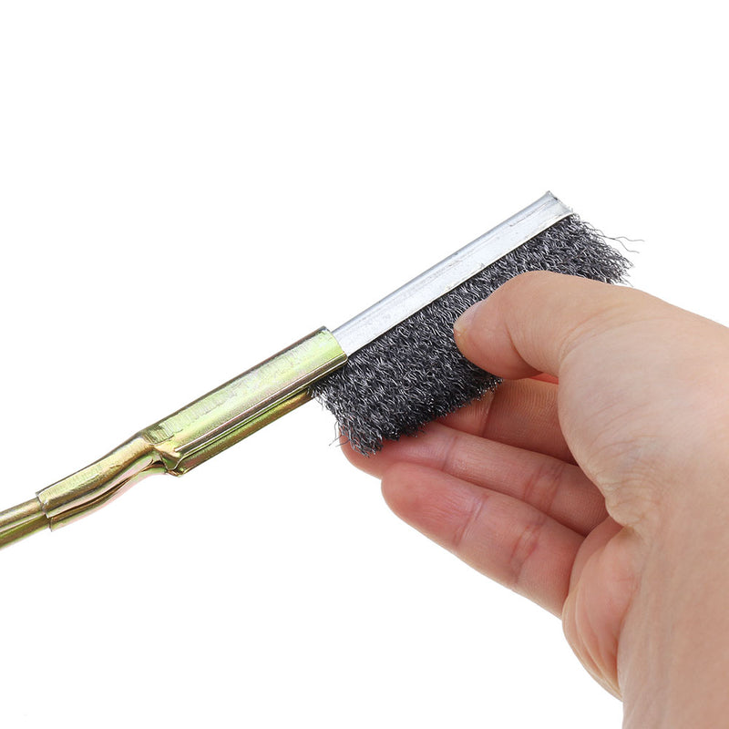 3D Printer Cleaning Nozzle Cleaning Brush Box with Clean Brush Soft Iron Wire Industrial Rust Removal Brush + Nozzle Cleaning Needle
