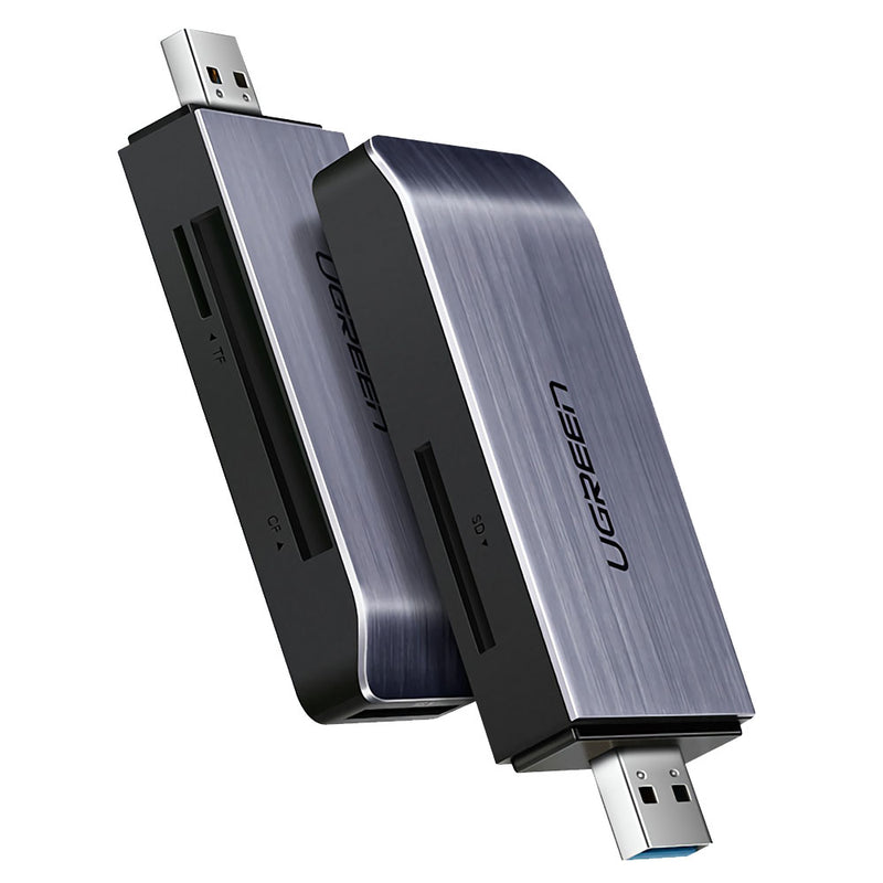 UGreen CM180 4-In-1 USB 3.0 to SD TF CF MS Memory Card Reader Support Simultaneous Read
