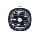 LyRay P22 USB Charging Fan Retro Night Light Fan Office Mute Desktop Rotating Wind Shield