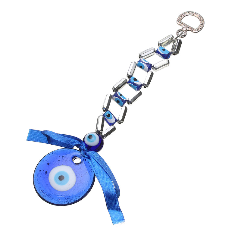 Turkish Blue Glass Evil Eye Amulet Wall Hanging Lucky Protection Home Decorations