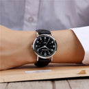 KINGNUOS 013 Casual Style Clock Men Wrist Watch Business Style Waterproof Quartz Watch