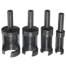 4pcs 6mm/10mm/13mm/16mm Woodworking Tenon Plug Cutters Wood Plug Hole Cutter Drill