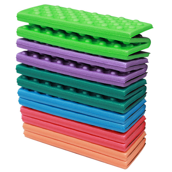 Outdooors Portable Light Weight Cellular Massage Four Fold Moisture Proof Single XPE Foam Small Cushion