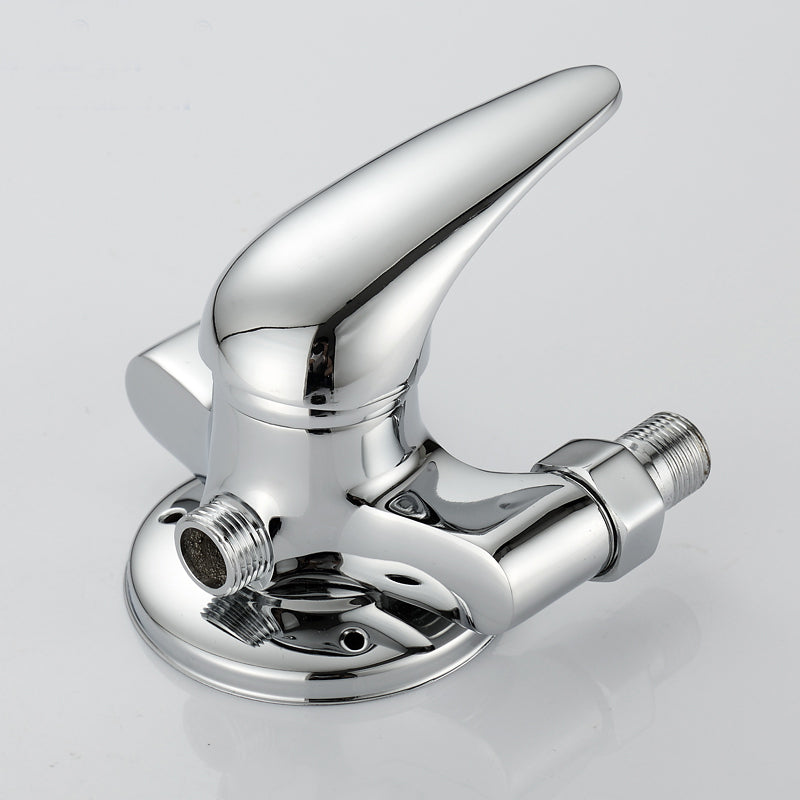 Bathroom Copper Unfold Install Water Heater Mixing Valve Hot And Cold Water Faucet Switch