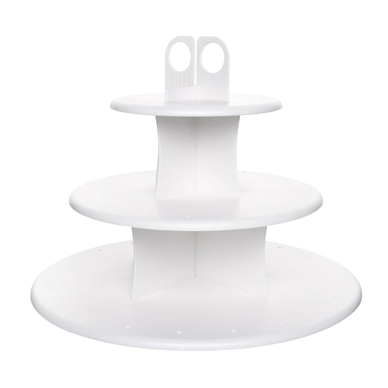 3 Tier Wedding Birthday Party Cake Cupcake Stand Dessert Display Lollipop Holder Cake Decorations