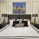 Miico Hand Painted Three Combination Decorative Paintings Islamic Religious Wall Art For Home Decoration