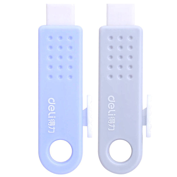 XIAOMI Ecosystem Deli 1 Piece Creative Push-pull Design Pencil Eraser Rubber Kawaii Erasers Pupil Prize Stationery Gift School Office Supplies Random Color