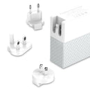Minleaf PA606 5200mAh 2 in 1 Wall Travel Charger Power Bank Dual DC 5V USB Ports