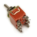 Wendao KN-1322 ON/OFF/ON AC 250V 15A 6 Pins Toggle Rocker Switch 5pcs