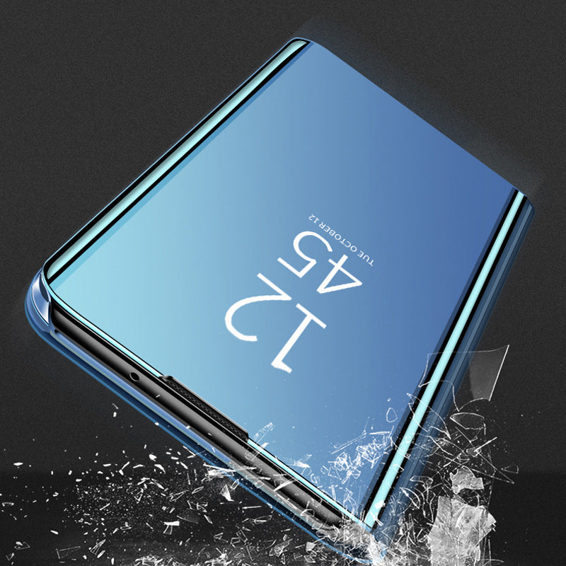 Bakeey Smart Sleep Mirror Window View Bracket Magnetic Flip Protective Case For Samsung Galaxy S10