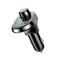 Cafele 3.1A Mutil Ports bluetooth Digital Display FM Transmitter Fast Charging Car Charger For iPhone 8Plus 11 Pro Huawei P30 Pro S10+ Note 10