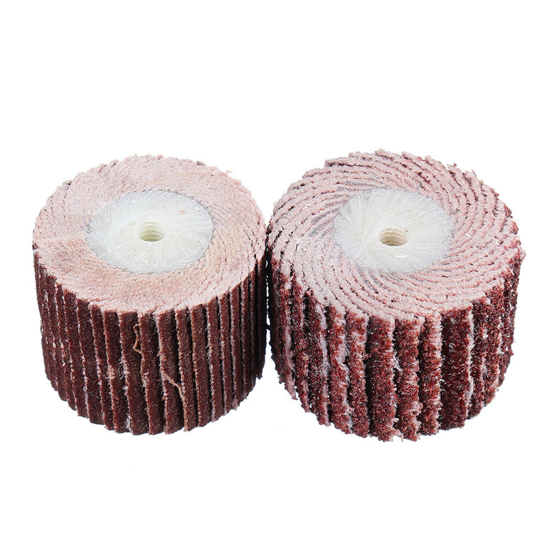 5pcs 80-600 Grit 20mm Sanding Wheel Discs Grinding Sandpaper Rotary Accessories